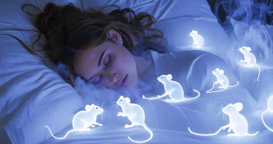 dreaming about mice signifies anxiety