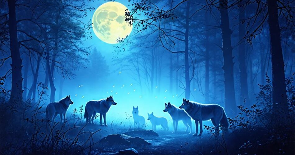 dreaming about wolves signifies instincts