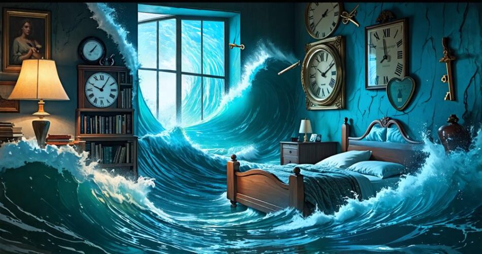 dreaming of overflowing water